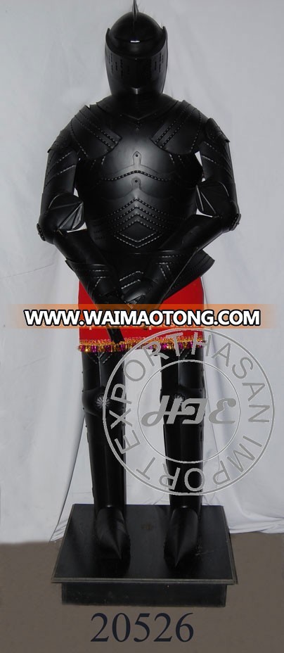 Knight Black Full body armour suit, Medieval Suit of Armor, Full Body Armor